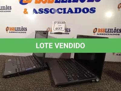 LOTE 037 - 02 NOTEBOOK'S, SENDO 01 MARCA LENOVO E 01 SONY VAIO. (NO ESTADO) ATENÇÃO! FAZER A VISITAÇÃO ANTES DE ARREMATAR, NÃO SABEMOS SE FUNCIONA. LEILÃO NÃO TEM GARANTIA E NEM DEVOLUÇÃO, SUJEITO A POSSÍVEIS AVARIAS VISÍVEIS/OCULTAS E/OU AUSÊNCIA DE COMPONENTES.