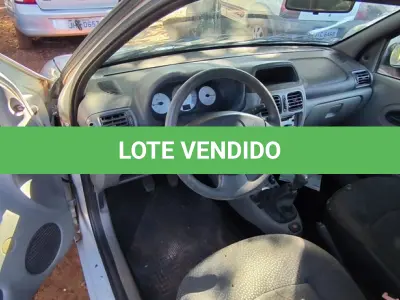 LOTE 008 - 01 RENAULT CLIO AUT1616VS; PLACA: JHM-0627; ANO: 2008. CHASSI: 8A1LB8E058L033341, RENAVAM: 00973873230;(NO ESTADO)