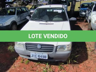 LOTE 035 - 01 FIAT UNO MILLE WAY ECON; PLACA: JIC-6498; ANO: 2009. CHASSI: 9BD15844AA6321798, RENAVAM: 00165550490;  (VEÍCULO NÃO FUNCIONA, BOMBA DE COMBUSTÍVEL TRAVADA). (NO ESTADO)