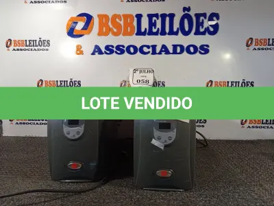 LOTE 058 - 02 NOBREAKS DE 1900VA CADA. (NO ESTADO) ATENÇÃO! FAZER A VISITAÇÃO ANTES DE ARREMATAR, NÃO SABEMOS SE FUNCIONA. LEILÃO NÃO TEM GARANTIA E NEM DEVOLUÇÃO, SUJEITO A POSSÍVEIS AVARIAS VISÍVEIS/OCULTAS E/OU AUSÊNCIA DE COMPONENTES.