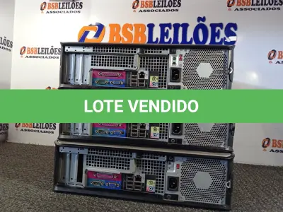 LOTE 113 - 03 CPUS MARCA DELL DDR3 SEM HD E SEM MEMÓRIA. (NO ESTADO) ATENÇÃO! FAZER A VISITAÇÃO ANTES DE ARREMATAR, NÃO SABEMOS SE FUNCIONA. LEILÃO NÃO TEM GARANTIA E NEM DEVOLUÇÃO, SUJEITO A POSSÍVEIS AVARIAS VISÍVEIS/OCULTAS E/OU AUSÊNCIA DE COMPONENTES.