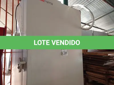 LOTE 297 - 01 FREEZER 86C ULT TERMO FORMA. (NO ESTADO) ATENÇÃO! FAZER A VISITAÇÃO ANTES DE ARREMATAR, NÃO SABEMOS SE FUNCIONA. LEILÃO NÃO TEM GARANTIA E NEM DEVOLUÇÃO, SUJEITO A POSSÍVEIS AVARIAS VISÍVEIS/OCULTAS E/OU AUSÊNCIA DE COMPONENTES.
