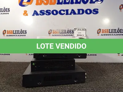 LOTE 087 - 03 DVR E 01 SWITCH 16 PORTAS. (NO ESTADO) ATENÇÃO! FAZER A VISITAÇÃO ANTES DE ARREMATAR, NÃO SABEMOS SE FUNCIONA. LEILÃO NÃO TEM GARANTIA E NEM DEVOLUÇÃO, SUJEITO A POSSÍVEIS AVARIAS VISÍVEIS/OCULTAS E/OU AUSÊNCIA DE COMPONENTES.