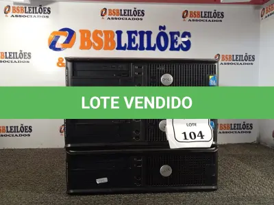 LOTE 104 - 03 CPUS MARCA DELL DDR3 SEM HD E SEM MEMÓRIA. (NO ESTADO) ATENÇÃO! FAZER A VISITAÇÃO ANTES DE ARREMATAR, NÃO SABEMOS SE FUNCIONA. LEILÃO NÃO TEM GARANTIA E NEM DEVOLUÇÃO, SUJEITO A POSSÍVEIS AVARIAS VISÍVEIS/OCULTAS E/OU AUSÊNCIA DE COMPONENTES.
