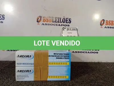 LOTE 035 - 100 CARTUCHOS FINCAPINO MAGAZINADO AMARELO PARA FERRAMENTAS ACIONADAS Á PÓLVORA. (NO ESTADO) ATENÇÃO! FAZER A VISITAÇÃO ANTES DE ARREMATAR, NÃO SABEMOS SE FUNCIONA. LEILÃO NÃO TEM GARANTIA E NEM DEVOLUÇÃO, SUJEITO A POSSÍVEIS AVARIAS VISÍVEIS/OCULTAS E/OU AUSÊNCIA DE COMPONENTES.