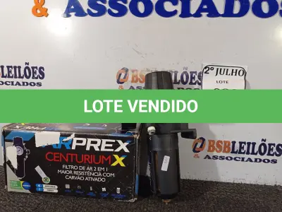 LOTE 038 - 01 FILTRO DE AR 2 EM 1 COM CARVÃO ATIVADO MARCA ARPREX. (NO ESTADO) ATENÇÃO! FAZER A VISITAÇÃO ANTES DE ARREMATAR, NÃO SABEMOS SE FUNCIONA. LEILÃO NÃO TEM GARANTIA E NEM DEVOLUÇÃO, SUJEITO A POSSÍVEIS AVARIAS VISÍVEIS/OCULTAS E/OU AUSÊNCIA DE COMPONENTES.