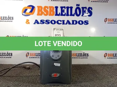 LOTE 095 - 01 NOBREAK 1900VA INFINIUM. (NO ESTADO) ATENÇÃO! FAZER A VISITAÇÃO ANTES DE ARREMATAR, NÃO SABEMOS SE FUNCIONA. LEILÃO NÃO TEM GARANTIA E NEM DEVOLUÇÃO, SUJEITO A POSSÍVEIS AVARIAS VISÍVEIS/OCULTAS E/OU AUSÊNCIA DE COMPONENTES.