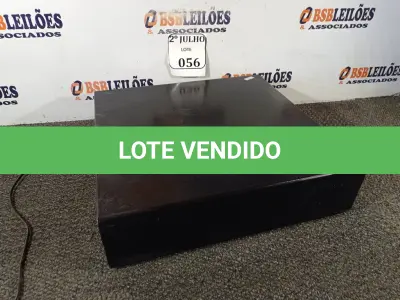 LOTE 056 - 01 CAIXA REGISTRADORA. (NO ESTADO) ATENÇÃO! FAZER A VISITAÇÃO ANTES DE ARREMATAR, NÃO SABEMOS SE FUNCIONA. LEILÃO NÃO TEM GARANTIA E NEM DEVOLUÇÃO, SUJEITO A POSSÍVEIS AVARIAS VISÍVEIS/OCULTAS E/OU AUSÊNCIA DE COMPONENTES.