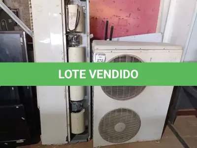 LOTE 272 - 02 SUCATAS EVAPORADORAS. (NO ESTADO) ATENÇÃO! FAZER A VISITAÇÃO ANTES DE ARREMATAR, NÃO SABEMOS SE FUNCIONA. LEILÃO NÃO TEM GARANTIA E NEM DEVOLUÇÃO, SUJEITO A POSSÍVEIS AVARIAS VISÍVEIS/OCULTAS E/OU AUSÊNCIA DE COMPONENTES.