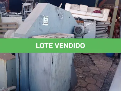 LOTE 325 - 01 TESOURA PUNCIONADEIRA FRANHO COM MOTOR TRIFÁSICO. (NO ESTADO) ATENÇÃO! FAZER A VISITAÇÃO ANTES DE ARREMATAR, NÃO SABEMOS SE FUNCIONA. LEILÃO NÃO TEM GARANTIA E NEM DEVOLUÇÃO, SUJEITO A POSSÍVEIS AVARIAS VISÍVEIS/OCULTAS E/OU AUSÊNCIA DE COMPONENTES.