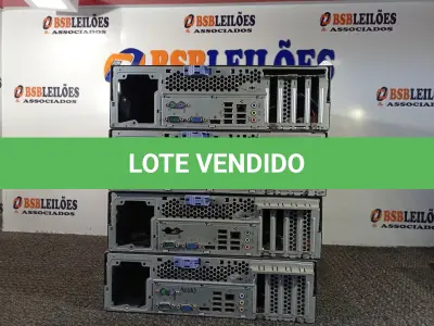LOTE 082 - 04 CPUS MARCA LENOVO PARA RETIRADA DE PEÇAS. (NO ESTADO) ATENÇÃO! FAZER A VISITAÇÃO ANTES DE ARREMATAR, NÃO SABEMOS SE FUNCIONA. LEILÃO NÃO TEM GARANTIA E NEM DEVOLUÇÃO, SUJEITO A POSSÍVEIS AVARIAS VISÍVEIS/OCULTAS E/OU AUSÊNCIA DE COMPONENTES.