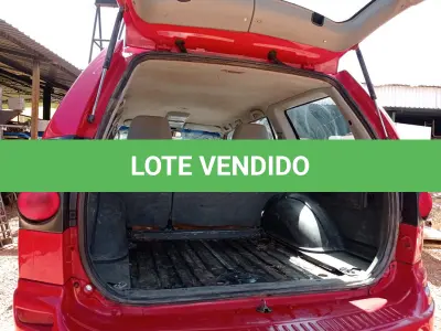 LOTE 329 - 01 MMC/PAJERO HD À DIESEL; ANO 2010, DIESEL, NA COR VERMELHA. DÉBITOS DE IPVA 2024. (NO ESTADO)ATENÇÃO! FAZER A VISITAÇÃO ANTES DE ARREMATAR, NÃO SABEMOS SE FUNCIONA. LEILÃO NÃO TEM GARANTIA E NEM DEVOLUÇÃO, SUJEITO A POSSÍVEIS AVARIAS VISÍVEIS/OCULTAS E/OU AUSÊNCIA DE COMPONENTES.