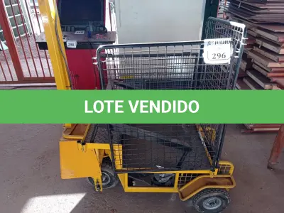 LOTE 296 - 01 REBOCADOR ELÉTRICO. (NO ESTADO) ATENÇÃO! FAZER A VISITAÇÃO ANTES DE ARREMATAR, NÃO SABEMOS SE FUNCIONA. LEILÃO NÃO TEM GARANTIA E NEM DEVOLUÇÃO, SUJEITO A POSSÍVEIS AVARIAS VISÍVEIS/OCULTAS E/OU AUSÊNCIA DE COMPONENTES.