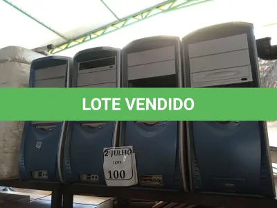 LOTE 100 - 04 CPUS PENTIUM 4. (NO ESTADO) ATENÇÃO! FAZER A VISITAÇÃO ANTES DE ARREMATAR, NÃO SABEMOS SE FUNCIONA. LEILÃO NÃO TEM GARANTIA E NEM DEVOLUÇÃO, SUJEITO A POSSÍVEIS AVARIAS VISÍVEIS/OCULTAS E/OU AUSÊNCIA DE COMPONENTES.