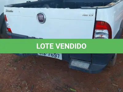 LOTE 022 - 01 FIAT STRADA PICK UP FIRE FLEX; PLACA: JIA-7697; ANO: 2009.  CHASSI: 9BD27803MA7180172, RENAVAM: 00158688236; (VEÍCULO VAZANDO LÍQUIDO DO SISTEMA DE ARREFECIMENTO). (NO ESTADO)