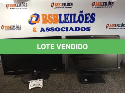 LOTE 089 - 02 MONITORES MARCA HP, SENDO 01 DE 19’’ E 01 DE 20’’.  (NO ESTADO) ATENÇÃO! FAZER A VISITAÇÃO ANTES DE ARREMATAR, NÃO SABEMOS SE FUNCIONA. LEILÃO NÃO TEM GARANTIA E NEM DEVOLUÇÃO, SUJEITO A POSSÍVEIS AVARIAS VISÍVEIS/OCULTAS E/OU AUSÊNCIA DE COMPONENTES.