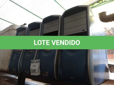 LOTE 100 - 04 CPUS PENTIUM 4. (NO ESTADO) ATENÇÃO! FAZER A VISITAÇÃO ANTES DE ARREMATAR, NÃO SABEMOS SE FUNCIONA. LEILÃO NÃO TEM GARANTIA E NEM DEVOLUÇÃO, SUJEITO A POSSÍVEIS AVARIAS VISÍVEIS/OCULTAS E/OU AUSÊNCIA DE COMPONENTES.