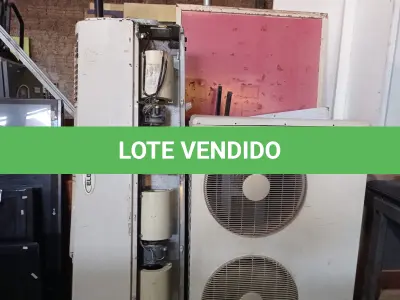 LOTE 272 - 02 SUCATAS EVAPORADORAS. (NO ESTADO) ATENÇÃO! FAZER A VISITAÇÃO ANTES DE ARREMATAR, NÃO SABEMOS SE FUNCIONA. LEILÃO NÃO TEM GARANTIA E NEM DEVOLUÇÃO, SUJEITO A POSSÍVEIS AVARIAS VISÍVEIS/OCULTAS E/OU AUSÊNCIA DE COMPONENTES.