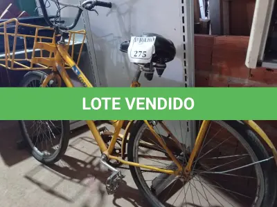LOTE 275 - 01 BICICLETA CARGUEIRA E 02 RODAS. (NO ESTADO) ATENÇÃO! FAZER A VISITAÇÃO ANTES DE ARREMATAR, NÃO SABEMOS SE FUNCIONA. LEILÃO NÃO TEM GARANTIA E NEM DEVOLUÇÃO, SUJEITO A POSSÍVEIS AVARIAS VISÍVEIS/OCULTAS E/OU AUSÊNCIA DE COMPONENTES.