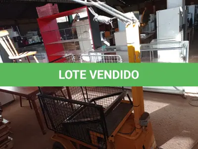 LOTE 296 - 01 REBOCADOR ELÉTRICO. (NO ESTADO) ATENÇÃO! FAZER A VISITAÇÃO ANTES DE ARREMATAR, NÃO SABEMOS SE FUNCIONA. LEILÃO NÃO TEM GARANTIA E NEM DEVOLUÇÃO, SUJEITO A POSSÍVEIS AVARIAS VISÍVEIS/OCULTAS E/OU AUSÊNCIA DE COMPONENTES.