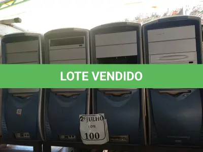 LOTE 100 - 04 CPUS PENTIUM 4. (NO ESTADO) ATENÇÃO! FAZER A VISITAÇÃO ANTES DE ARREMATAR, NÃO SABEMOS SE FUNCIONA. LEILÃO NÃO TEM GARANTIA E NEM DEVOLUÇÃO, SUJEITO A POSSÍVEIS AVARIAS VISÍVEIS/OCULTAS E/OU AUSÊNCIA DE COMPONENTES.