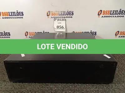 LOTE 056 - 01 CAIXA REGISTRADORA. (NO ESTADO) ATENÇÃO! FAZER A VISITAÇÃO ANTES DE ARREMATAR, NÃO SABEMOS SE FUNCIONA. LEILÃO NÃO TEM GARANTIA E NEM DEVOLUÇÃO, SUJEITO A POSSÍVEIS AVARIAS VISÍVEIS/OCULTAS E/OU AUSÊNCIA DE COMPONENTES.