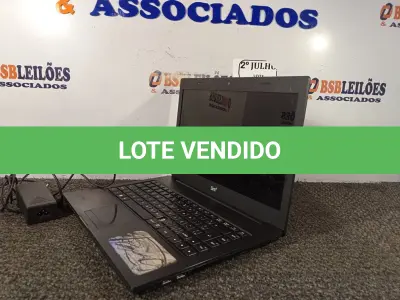 LOTE 022 - 01 NOTEBOOK COM FONTE SEM CABO DE FORÇA MARCA SIM. (NO ESTADO) ATENÇÃO! FAZER A VISITAÇÃO ANTES DE ARREMATAR, NÃO SABEMOS SE FUNCIONA. LEILÃO NÃO TEM GARANTIA E NEM DEVOLUÇÃO, SUJEITO A POSSÍVEIS AVARIAS VISÍVEIS/OCULTAS E/OU AUSÊNCIA DE COMPONENTES.