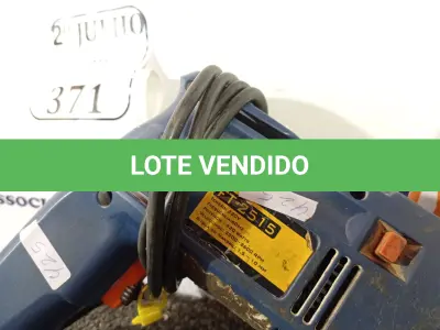 LOTE 371 - 01 FURADEIRA DE IMPACTO. (NO ESTADO) ATENÇÃO! FAZER A VISITAÇÃO ANTES DE ARREMATAR, NÃO SABEMOS SE FUNCIONA. LEILÃO NÃO TEM GARANTIA E NEM DEVOLUÇÃO, SUJEITO A POSSÍVEIS AVARIAS VISÍVEIS/OCULTAS E/OU AUSÊNCIA DE COMPONENTES.