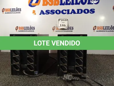 LOTE 146 - 02 NOBREAKS MARCA VLP 1400VA (NO ESTADO) ATENÇÃO! FAZER A VISITAÇÃO ANTES DE ARREMATAR, NÃO SABEMOS SE FUNCIONA. LEILÃO NÃO TEM GARANTIA E NEM DEVOLUÇÃO, SUJEITO A POSSÍVEIS AVARIAS VISÍVEIS/OCULTAS E/OU AUSÊNCIA DE COMPONENTES.