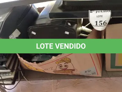 LOTE 156 - 01 LOTE COM DIVERSOS MATERIAIS DE INFORMÁTICA (NO ESTADO) ATENÇÃO! FAZER A VISITAÇÃO ANTES DE ARREMATAR, NÃO SABEMOS SE FUNCIONA. LEILÃO NÃO TEM GARANTIA E NEM DEVOLUÇÃO, SUJEITO A POSSÍVEIS AVARIAS VISÍVEIS/OCULTAS E/OU AUSÊNCIA DE COMPONENTES.
