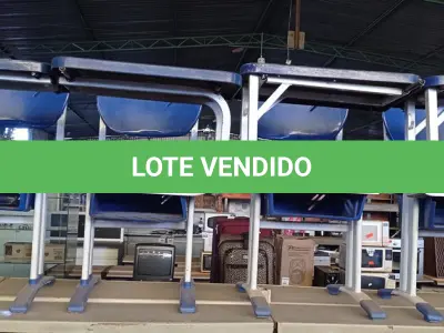 LOTE 333 - 07 CADEIRAS UNIVERSITÁRIAS (NO ESTADO) ATENÇÃO! FAZER A VISITAÇÃO ANTES DE ARREMATAR, NÃO SABEMOS SE FUNCIONA. LEILÃO NÃO TEM GARANTIA E NEM DEVOLUÇÃO, SUJEITO A POSSÍVEIS AVARIAS VISÍVEIS/OCULTAS E/OU AUSÊNCIA DE COMPONENTES.