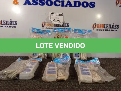 LOTE 209 - 06 EXTENSÕES HUAISHENG. (NO ESTADO) ATENÇÃO! FAZER A VISITAÇÃO ANTES DE ARREMATAR, NÃO SABEMOS SE FUNCIONA. LEILÃO NÃO TEM GARANTIA E NEM DEVOLUÇÃO, SUJEITO A POSSÍVEIS AVARIAS VISÍVEIS/OCULTAS E/OU AUSÊNCIA DE COMPONENTES.