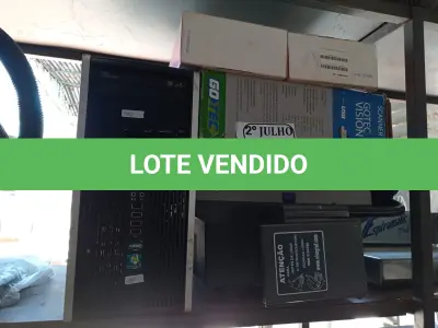 LOTE 149 - 01 CPU ,01 RETROPROJETOR ,02 MODENS E 01 SCANER (NO ESTADO) ATENÇÃO! FAZER A VISITAÇÃO ANTES DE ARREMATAR, NÃO SABEMOS SE FUNCIONA. LEILÃO NÃO TEM GARANTIA E NEM DEVOLUÇÃO, SUJEITO A POSSÍVEIS AVARIAS VISÍVEIS/OCULTAS E/OU AUSÊNCIA DE COMPONENTES.