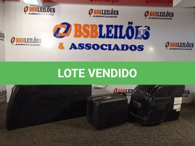 LOTE 235 - 02 ESTABILIZADORES E 01 NOBREAK (NO ESTADO) ATENÇÃO! FAZER A VISITAÇÃO ANTES DE ARREMATAR, NÃO SABEMOS SE FUNCIONA. LEILÃO NÃO TEM GARANTIA E NEM DEVOLUÇÃO, SUJEITO A POSSÍVEIS AVARIAS VISÍVEIS/OCULTAS E/OU AUSÊNCIA DE COMPONENTES.