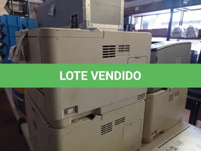 LOTE 238 -  04 IMPRESSORAS OKI SENDO 01 IMPRESSORA SANSUNG (NO ESTADO) ATENÇÃO! FAZER A VISITAÇÃO ANTES DE ARREMATAR, NÃO SABEMOS SE FUNCIONA. LEILÃO NÃO TEM GARANTIA E NEM DEVOLUÇÃO, SUJEITO A POSSÍVEIS AVARIAS VISÍVEIS/OCULTAS E/OU AUSÊNCIA DE COMPONENTES.
