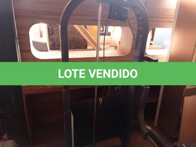 LOTE 435 - 01 APARELHO DE ACADEMIA INCOMPLETO (NO ESTADO) ATENÇÃO! FAZER A VISITAÇÃO ANTES DE ARREMATAR, NÃO SABEMOS SE FUNCIONA. LEILÃO NÃO TEM GARANTIA E NEM DEVOLUÇÃO, SUJEITO A POSSÍVEIS AVARIAS VISÍVEIS/OCULTAS E/OU AUSÊNCIA DE COMPONENTES.