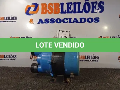 LOTE 206 - 01 BOMBA D’ÁGUA (NO ESTADO) ATENÇÃO! FAZER A VISITAÇÃO ANTES DE ARREMATAR, NÃO SABEMOS SE FUNCIONA. LEILÃO NÃO TEM GARANTIA E NEM DEVOLUÇÃO, SUJEITO A POSSÍVEIS AVARIAS VISÍVEIS/OCULTAS E/OU AUSÊNCIA DE COMPONENTES.