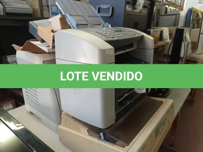 LOTE 182 - 02 IMPRESSORAS HP E 01 IMPRESSORA MATRICIAL (NO ESTADO) ATENÇÃO! FAZER A VISITAÇÃO ANTES DE ARREMATAR, NÃO SABEMOS SE FUNCIONA. LEILÃO NÃO TEM GARANTIA E NEM DEVOLUÇÃO, SUJEITO A POSSÍVEIS AVARIAS VISÍVEIS/OCULTAS E/OU AUSÊNCIA DE COMPONENTES.