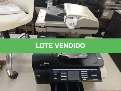 LOTE 191 - 02 IMPRESSORAS SEN01 BROTHER E 01 HP (NO ESTADO) ATENÇÃO! FAZER A VISITAÇÃO ANTES DE ARREMATAR, NÃO SABEMOS SE FUNCIONA. LEILÃO NÃO TEM GARANTIA E NEM DEVOLUÇÃO, SUJEITO A POSSÍVEIS AVARIAS VISÍVEIS/OCULTAS E/OU AUSÊNCIA DE COMPONENTES.