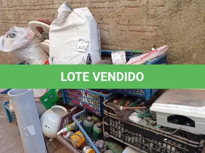 LOTE 418 - 01 LOTE COM MATERIAIS DIVERSOS, OBRA (NO ESTADO) ATENÇÃO! FAZER A VISITAÇÃO ANTES DE ARREMATAR, NÃO SABEMOS SE FUNCIONA. LEILÃO NÃO TEM GARANTIA E NEM DEVOLUÇÃO, SUJEITO A POSSÍVEIS AVARIAS VISÍVEIS/OCULTAS E/OU AUSÊNCIA DE COMPONENTES.
