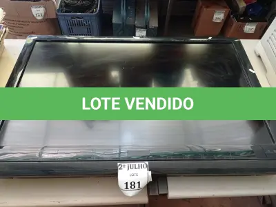 LOTE 181 - 01 TV PHILIPS 42” COM AVARIAS (NO ESTADO) ATENÇÃO! FAZER A VISITAÇÃO ANTES DE ARREMATAR, NÃO SABEMOS SE FUNCIONA. LEILÃO NÃO TEM GARANTIA E NEM DEVOLUÇÃO, SUJEITO A POSSÍVEIS AVARIAS VISÍVEIS/OCULTAS E/OU AUSÊNCIA DE COMPONENTES.