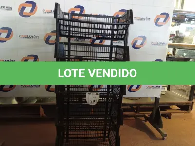 LOTE 287 - 06 CESTOS ORGANIZADORES (NO ESTADO) ATENÇÃO! FAZER A VISITAÇÃO ANTES DE ARREMATAR, NÃO SABEMOS SE FUNCIONA. LEILÃO NÃO TEM GARANTIA E NEM DEVOLUÇÃO, SUJEITO A POSSÍVEIS AVARIAS VISÍVEIS/OCULTAS E/OU AUSÊNCIA DE COMPONENTES.