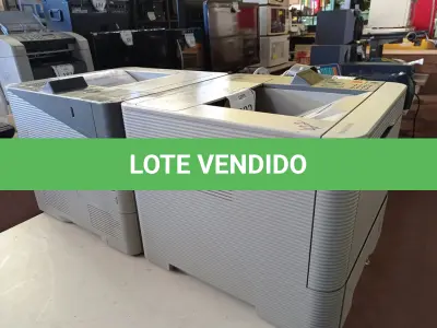 LOTE 232 -  02 IMPRESSORAS SANSUNG ML451 (NO ESTADO) ATENÇÃO! FAZER A VISITAÇÃO ANTES DE ARREMATAR, NÃO SABEMOS SE FUNCIONA. LEILÃO NÃO TEM GARANTIA E NEM DEVOLUÇÃO, SUJEITO A POSSÍVEIS AVARIAS VISÍVEIS/OCULTAS E/OU AUSÊNCIA DE COMPONENTES.