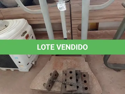 LOTE 437 - 01 APARELHO DE ACADEMIA INCOMPLETO (NO ESTADO) ATENÇÃO! FAZER A VISITAÇÃO ANTES DE ARREMATAR, NÃO SABEMOS SE FUNCIONA. LEILÃO NÃO TEM GARANTIA E NEM DEVOLUÇÃO, SUJEITO A POSSÍVEIS AVARIAS VISÍVEIS/OCULTAS E/OU AUSÊNCIA DE COMPONENTES.