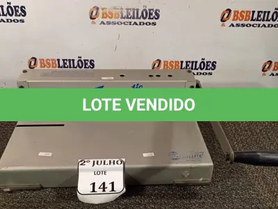 LOTE 141 - 01 ENCADERNADORA MANUAL MARCA ESPIRAMALIC PLUS (NO ESTADO) ATENÇÃO! FAZER A VISITAÇÃO ANTES DE ARREMATAR, NÃO SABEMOS SE FUNCIONA. LEILÃO NÃO TEM GARANTIA E NEM DEVOLUÇÃO, SUJEITO A POSSÍVEIS AVARIAS VISÍVEIS/OCULTAS E/OU AUSÊNCIA DE COMPONENTES.