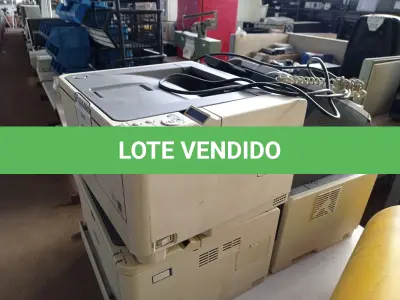 LOTE 291 - 04 IMPRESSORAS MARCA E MODELOS DIVERSOS (NO ESTADO) ATENÇÃO! FAZER A VISITAÇÃO ANTES DE ARREMATAR, NÃO SABEMOS SE FUNCIONA. LEILÃO NÃO TEM GARANTIA E NEM DEVOLUÇÃO, SUJEITO A POSSÍVEIS AVARIAS VISÍVEIS/OCULTAS E/OU AUSÊNCIA DE COMPONENTES.