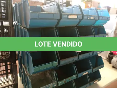 LOTE 244 - CAIXAS ORGANIZADORAS (NO ESTADO) ATENÇÃO! FAZER A VISITAÇÃO ANTES DE ARREMATAR, NÃO SABEMOS SE FUNCIONA. LEILÃO NÃO TEM GARANTIA E NEM DEVOLUÇÃO, SUJEITO A POSSÍVEIS AVARIAS VISÍVEIS/OCULTAS E/OU AUSÊNCIA DE COMPONENTES.