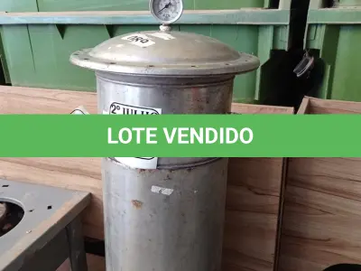 LOTE 382 - 01 FILTRO PARA CASA (NO ESTADO) ATENÇÃO! FAZER A VISITAÇÃO ANTES DE ARREMATAR, NÃO SABEMOS SE FUNCIONA. LEILÃO NÃO TEM GARANTIA E NEM DEVOLUÇÃO, SUJEITO A POSSÍVEIS AVARIAS VISÍVEIS/OCULTAS E/OU AUSÊNCIA DE COMPONENTES.