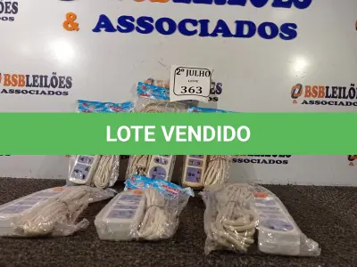 LOTE 363 - 06 EXTENSÕES HUAISHENG. (NO ESTADO) ATENÇÃO! FAZER A VISITAÇÃO ANTES DE ARREMATAR, NÃO SABEMOS SE FUNCIONA. LEILÃO NÃO TEM GARANTIA E NEM DEVOLUÇÃO, SUJEITO A POSSÍVEIS AVARIAS VISÍVEIS/OCULTAS E/OU AUSÊNCIA DE COMPONENTES.