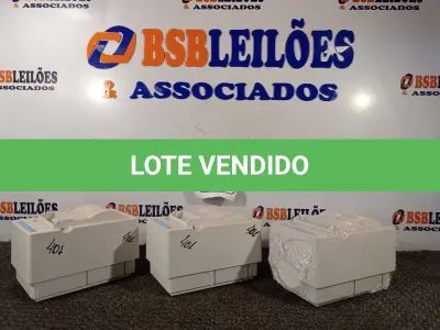 LOTE 302 - 03 IMPRESSORAS NÃO FISCAIS (NO ESTADO) ATENÇÃO! FAZER A VISITAÇÃO ANTES DE ARREMATAR, NÃO SABEMOS SE FUNCIONA. LEILÃO NÃO TEM GARANTIA E NEM DEVOLUÇÃO, SUJEITO A POSSÍVEIS AVARIAS VISÍVEIS/OCULTAS E/OU AUSÊNCIA DE COMPONENTES.